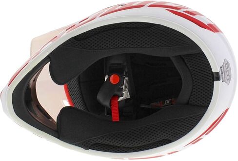 إجابة Racing 447645 A23 AR1 V2 خوذة Bold: Red/White ، M. in Kuwait