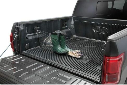 شبكة شحن منظم الجذع الخلفي لـ Ford F-150 2015-2023-شبكة شحن على طراز المغلف للبيك آب-تخزين مركبة مركبة من منظمات الجذع المرن المتسابق مع F-150 مع F-150 in Saudi Arabia