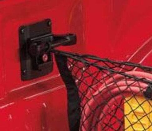 شبكة شحن منظم الجذع الخلفي لـ Ford F-150 2015-2023-شبكة شحن على طراز المغلف للبيك آب-تخزين مركبة مركبة من منظمات الجذع المرن المتسابق مع F-150 مع F-150 in Saudi Arabia