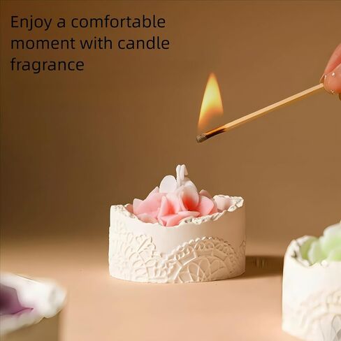 شمعة معطرة شمع الصويا غير سامة من السيراميك مع هدايا منزلية فتيل فتيل واحد للاسترخاء أجواء in Saudi Arabia