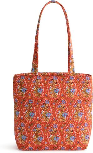 Vera Bradley Premium Cotton Small Original Zip Tote Bag, Daffodils in Saudi Arabia