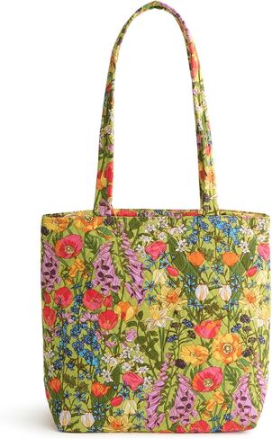 Vera Bradley Premium Cotton Small Original Zip Tote Bag, Daffodils in Saudi Arabia