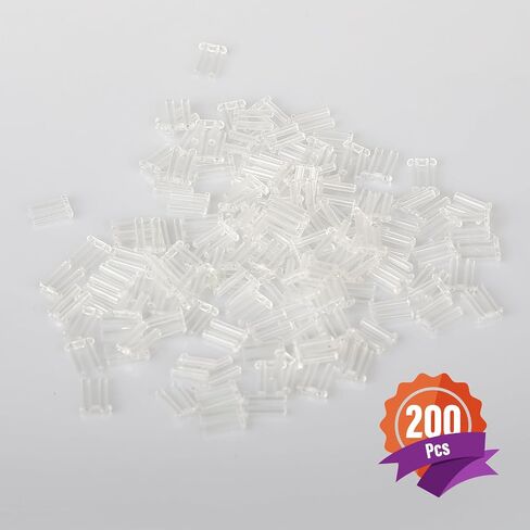 (200 جهاز كمبيوتر) نظارات عاهمة مزدوجة قابس مطاطي مزدوج PVC PVC إصلاح جزء من الإكسسوارات DIY Eyeglasses الملحقات 1.4/1.5/1.6/1.7/2.0 ((200 صورة) 1.4 مم*0.8 مم*7.0 ملم (مع ثقب)) in Kuwait