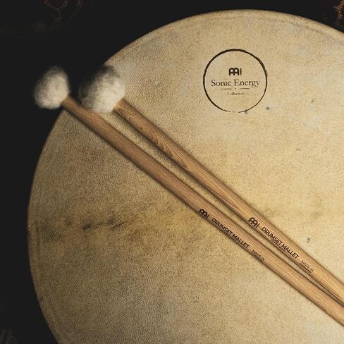 مجموعة طبول Meinl Stick & Brush Drum مع رأس لباد فائق النعومة ومقبض هيكوري أمريكي 5A مصنوع في ألمانيا (SB400) in Kuwait