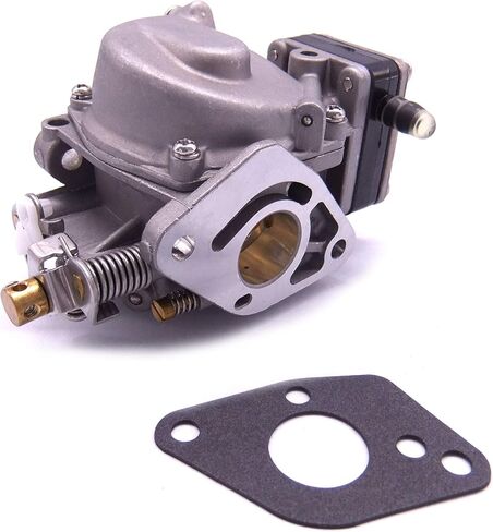 Boat Engine 3303-812647T1 3303-812648T Carburetor Assy and 16327 27-16327 Gaskets for Mercury Marine 2-stroke 4HP 5HP Outboard Motor in Saudi Arabia