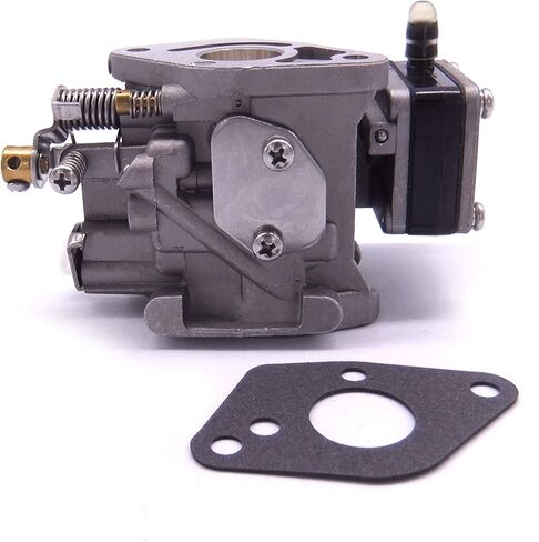 Boat Engine 3303-812647T1 3303-812648T Carburetor Assy and 16327 27-16327 Gaskets for Mercury Marine 2-stroke 4HP 5HP Outboard Motor in Saudi Arabia