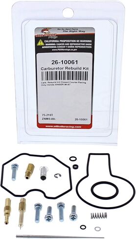All Balls Carburetor Rebuild Kit 26-10061 Compatible With/Replacement For Honda XR400R 1996-1997 in Saudi Arabia