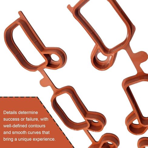 1 PC CHEAKE MISTOLD GASKET ، 11611436631 ، مجموعة ختم مشعب للسيارة ، متوافقة مع X3 x5 Z5 Z5 323CI 323I 328CI 328I 325I 325XI (أحمر) in Saudi Arabia