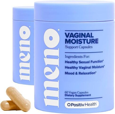 MENO Vaginal Moisture Support Capsules – OBGYN-Formulated to Support Healthy Vaginal Moisture, Mood & Relaxation – Hormone-Free Supplements with Maca Root & Fenugreek Seed Extract – 30 Servings in Kuwait