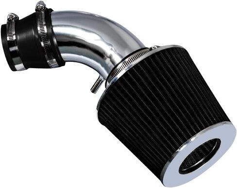 Rtunes Racing Short Ram Air Intake Airflow Inductions Kit + Filter Combo For 01-09 PT Cruiser 2.4L I4 Non-Turbo (Black) in Saudi Arabia