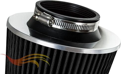 Rtunes Racing Short Ram Air Intake Airflow Inductions Kit + Filter Combo For 01-09 PT Cruiser 2.4L I4 Non-Turbo (Black) in Saudi Arabia