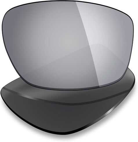 Mryok 4 Pair Polarized Replacement Lenses for Smith Caravan MAG Sunglass - Stealth Black/Fire Red/Ice Blue/Silver Titanium in Saudi Arabia