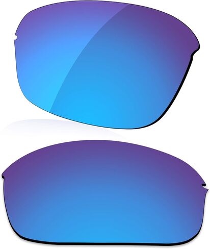 Polarized Lens Replacement for Oakley Half Wire 2.0 Sunglass - Dark Black+Silver Grey+Fire Red+Ice Blue in Saudi Arabia