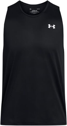 Under Armour Men's UA Tech 2.0 Branded Running Tank (US, Alpha, Large, Regular, Regular, Sonar Blue) in Saudi Arabia