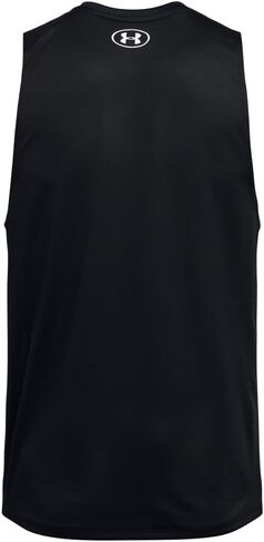 Under Armour Men's UA Tech 2.0 Branded Running Tank (US, Alpha, Large, Regular, Regular, Sonar Blue) in Saudi Arabia