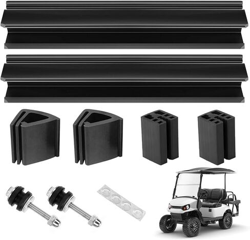 مقاطع Golf Cart Windshield Clips Sash Thunting Kit for Ezgo Txt DCS PDS 1994-2013 ، FIT 3/4 "Struts Tube Windshield Clips OEM EGWHC12 ، EGWHC10 618485 (لا تتناسب مع EZGO RXV) in Kuwait
