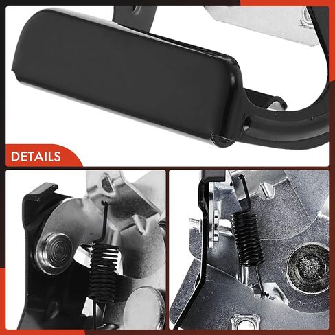 A-Premium Tailgate Handle Liftgate Latch Handle Compatible with Ford Ranger 1983-1992, Black, Replace# E9TZ9943400B in Saudi Arabia