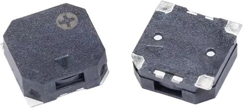 10pcs MLT-7525 تصحيح الجرس 7.5 * 7.5 * 2.5 مم الجانب الكهرومغناطيسي السبر 3.6V 5V AC Buzzer (MLT-7525-5V) in Saudi Arabia