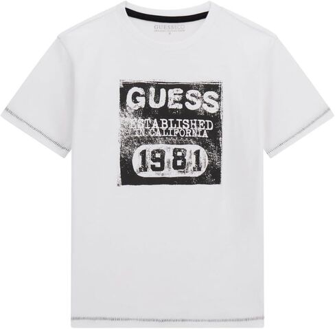 GUESS Boys' Eco Short Sleeve T-Shirt in Saudi Arabia
