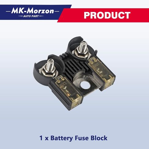 AL3Z-14526-AA Battery Fuse Terminal BT4Z-14450-AA BT4Z-14450-BA Positive & Negative Battery Terminal Clamp Compatible with 2011-2014 Ford F150 in Saudi Arabia