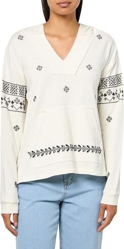 Lucky Brand Women's Embroidered Baja Hoodie in Saudi Arabia