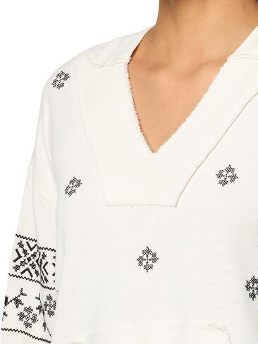 Lucky Brand Women's Embroidered Baja Hoodie in Saudi Arabia