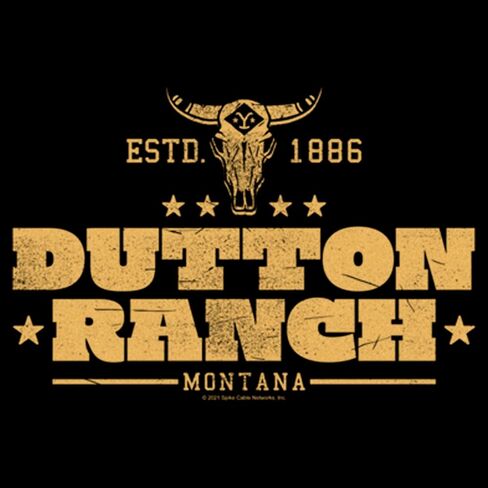 Yellowstone Women's Dutton Ranch Slouchy French Terry Pullover in Saudi Arabia