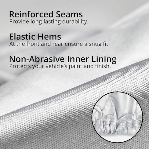 Car Covers Weatherproof Max Truck Cover & Warranty Compatible with Ford 1999-2019 F-250 SuperCab, 6.75– Outdoor Cover, Prevents Theft with Cable Lock in Kuwait