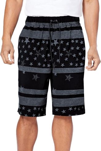 KingSize Men's Big & Tall Basic 8" 4-Way Flex Swim Trunk in Saudi Arabia
