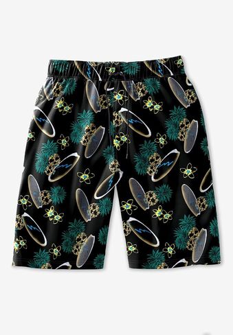KingSize Men's Big & Tall Basic 8" 4-Way Flex Swim Trunk in Saudi Arabia