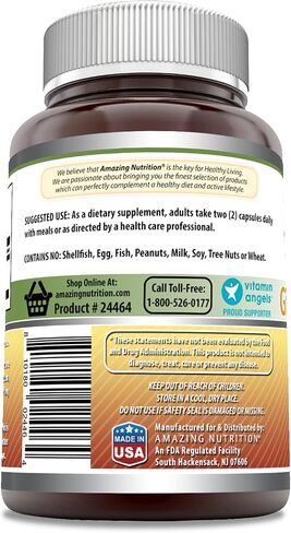 Amazing Formulas Ginseng Complex - 1000 Mg Per Serving, Capsules (Non-GMO,Gluten Free) Supports Healthy Immune System - Supports Energy Production - Boosts Mental Alertness. (240 Count) in Saudi Arabia