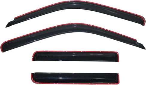 4pcs Side Window Deflector Window Visors in-Channel Style for 01-05 Ford Explorer Sport Trac 97-01 Mercury Mountaineer Sun Rain Guard in Saudi Arabia