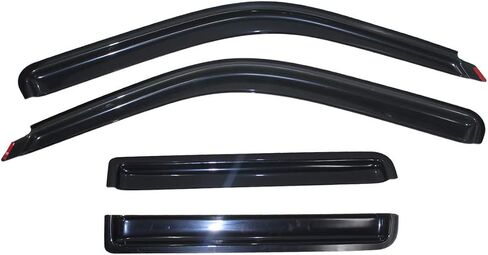 4pcs Side Window Deflector Window Visors in-Channel Style for 01-05 Ford Explorer Sport Trac 97-01 Mercury Mountaineer Sun Rain Guard in Saudi Arabia