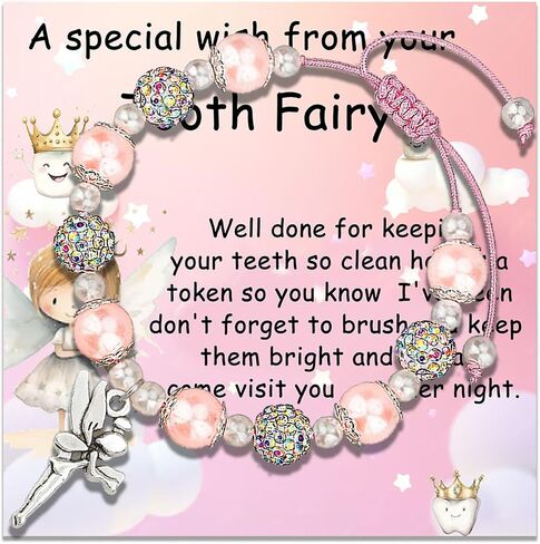 Tooth Fairy Tooth Fairy Gift Tooth Fairy Gifts First Tooth Fairy Gift Tooth Gifts Bracelet Bracelets The Tooth Fairy in Saudi Arabia
