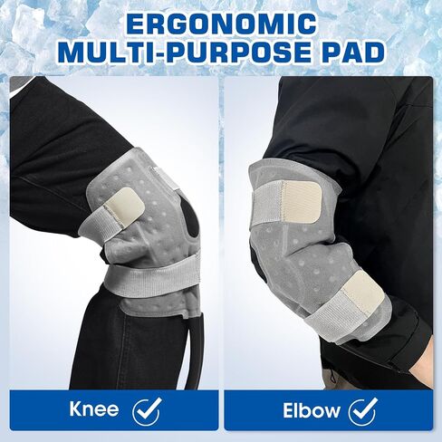 Cold Therapy Machine,Ice Machine for Knee Surgery,Helps with Knee Pain,Cryotherapy Machine with Programmable Timer Keeps Water Cold,Convenient and Easy to Use (White) in Kuwait