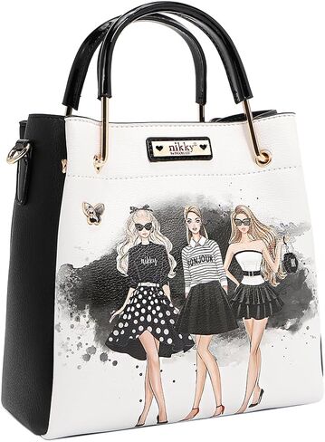 Nicole Lee NIKKY Trio Small Bucket Bag, 3 Compartments in Saudi Arabia