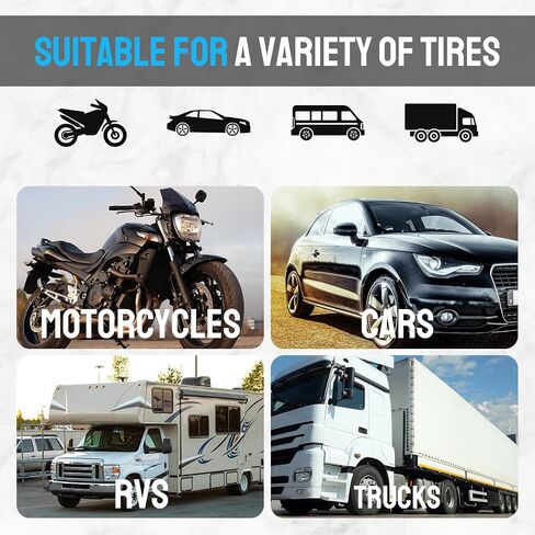 BBTO 5 Sets Air Chuck Set 2 Way Connection 13.8" Extended Tire Chuck 1/4 in FNPT Straight Foot Dual Head Tire Inflating Chuck with Standard Plug Tape for Truck RV Tires Semi in Saudi Arabia