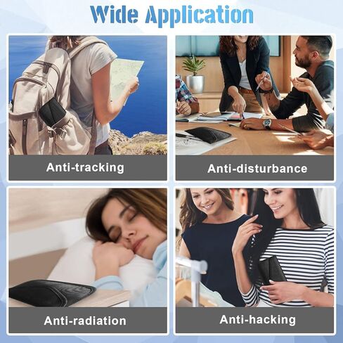 حقيبة فاراداي للهواتف المحمولة ومفتاح السيارة ، حقيبة مانع الإشارة 2 حزمة ، مضاد للتشويش ، حظر إشارة RFID ، مثبطات النار ، حقيبة فاراداي مقاومة للماء للخصوصية ، مانع القضية المضاد للاحتفال in Kuwait