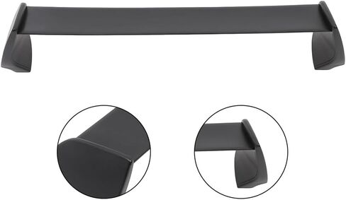 Rear Trunk Spoiler Wing Replacement 2002 2003 2004 2005 2006 2007 for Mitsubishi Lancer Fits Lancer and EVO Model Matte Black Spoiler Wing in Saudi Arabia