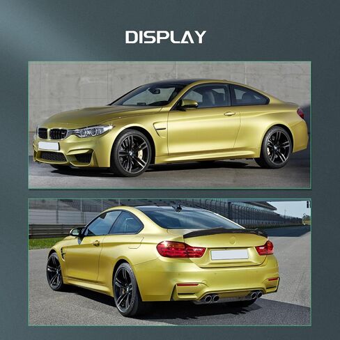 SCITOO Spoiler Wing PSM Style Fits for 2015-2019 for BMW F82 M4 Coupe Carbon Fiber Glossy Black Rear Trunk Spoiler Wing in Saudi Arabia