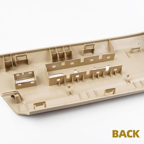 Boomotor Left Driver Side Beige Seat Track Switch Housing Compatible with Ford Expedition 2015 2016 2017 Seat Switch Cover Bezel Trim Panel Replaces# GL1Z-14A707-CA LH in Saudi Arabia