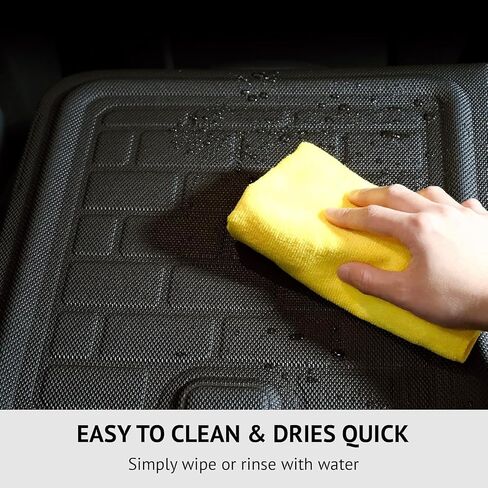 3D MAXpider Custom Fit Kagu Seatback Protector (Black) Compatible with Rivian R1S 2022-2025 - 2nd Row Seatback Protector in Saudi Arabia