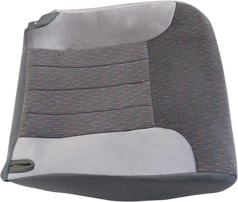 SecosAutoparts Driver Side Bottom Replacement Cloth Seat Cover Gray Compatible with Dodge Ram 1500 2500 3500 SLT 1994 1995 1996 1997 in Saudi Arabia