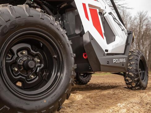 SuperATV الخلفية الحاجز الداخلي للحرس Polaris RZR 200 | مصنوعة من الفولاذ الثقيلة 1/8 بوصة | طلاء مسحوق مقاوم للأشعة فوق البنفسجية | براغي مباشرة إلى إطارك in Kuwait