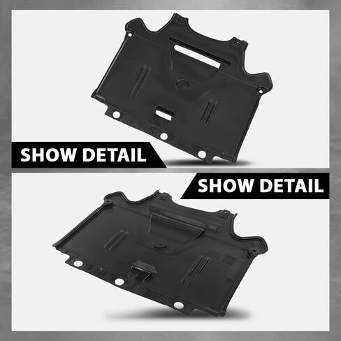 G-Plus Lower Engine Splash Shield تحت القسم الخلفي الغطاء المتوافق مع Audi A4 Q5 2009-2016 8K1863822J ، AU1228120 in Saudi Arabia