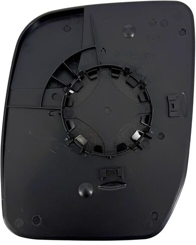 Passenger Side Mirror Glass Assembly Non-Heated With Plastic Backing Plate Compatible with 2010-2014 Ford E-150 E-250 E-350 Super Duty (Blind Spot Lens) in Saudi Arabia