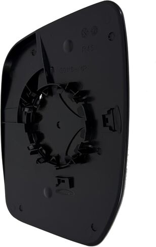 Passenger Side Mirror Glass Assembly Non-Heated With Plastic Backing Plate Compatible with 2010-2014 Ford E-150 E-250 E-350 Super Duty (Blind Spot Lens) in Saudi Arabia