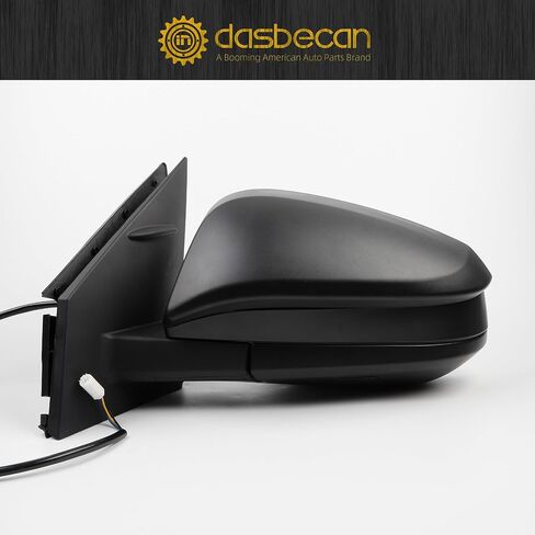Dasbecan Right Side Door Mirror Assembly متوافق مع Toyota RAV4 2013 2014 2015 Power Glass المُسخنة مع ضوء إشارة الدوران يستبدل TO1321310 87910-0R080 Black (7 دبابيس) in Saudi Arabia