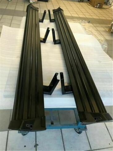 2pcs جميع النوبات السوداء لـ Mercedes W463 G Running Boards Side Steps Pedal 2001-2018 in Saudi Arabia