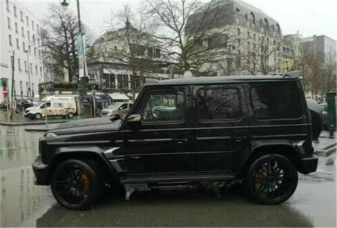 2pcs جميع النوبات السوداء لـ Mercedes W463 G Running Boards Side Steps Pedal 2001-2018 in Saudi Arabia